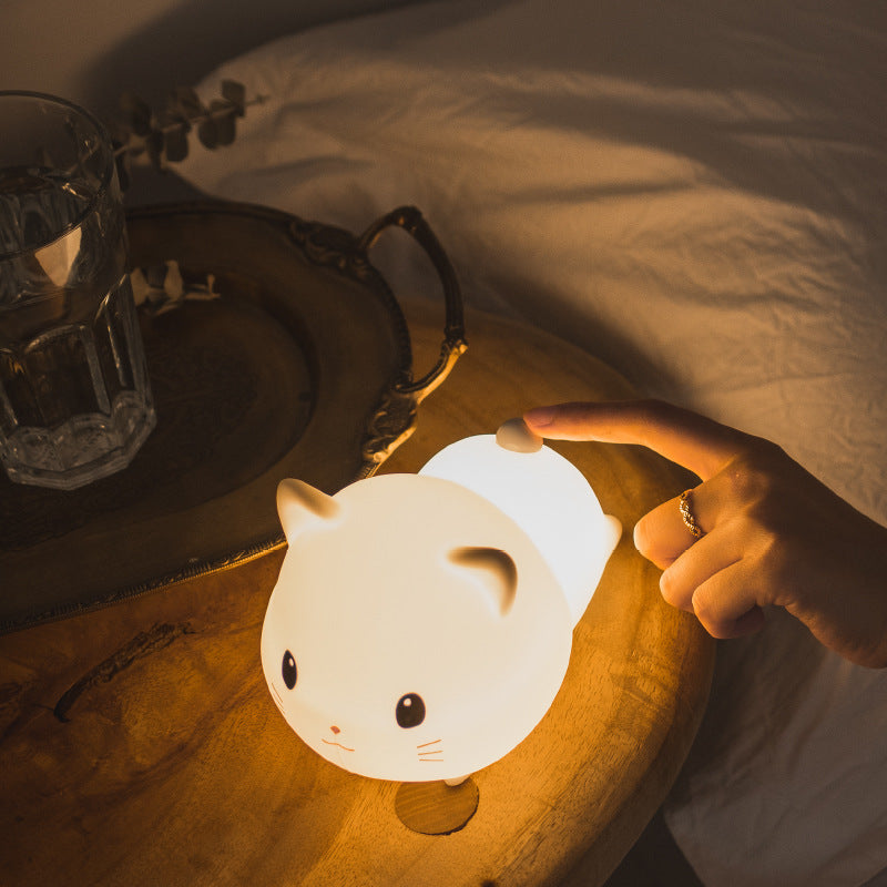 PurrLume Silicone Cat night Light