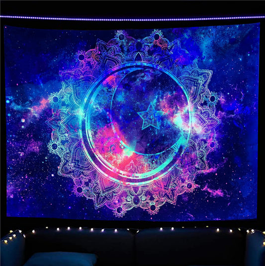 GlowCanvas 3D Neon Tapestry