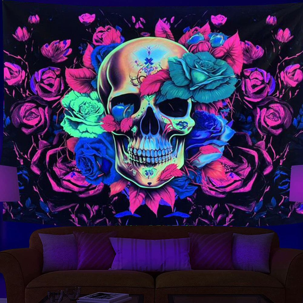 GlowCanvas 3D Neon Tapestry