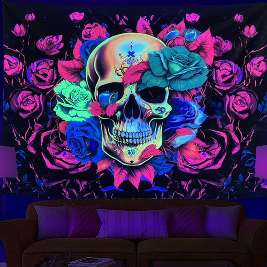 GlowCanvas 3D Neon Tapestry